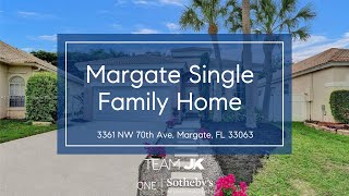 Margate Florida Single Family Home JUST LISTED by TeamJK
