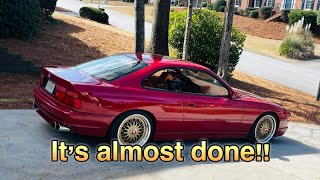 The 850i is almost done!  Today we fix the throttle response/power issues and stuck brakes