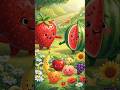 Strawberry &amp; Watermelon’s Sweet Garden Adventure 🍓🍉#StrawberryAndWatermelon#FruitCartoon#3DCartoon
