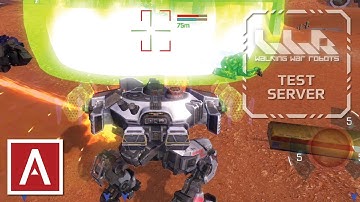 War Robots Test Server [2.5.0] - NEW Pulse Weapons Review