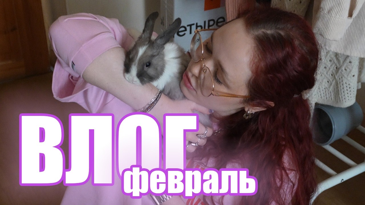 ВЛОГ | Февраль 🐰✨
