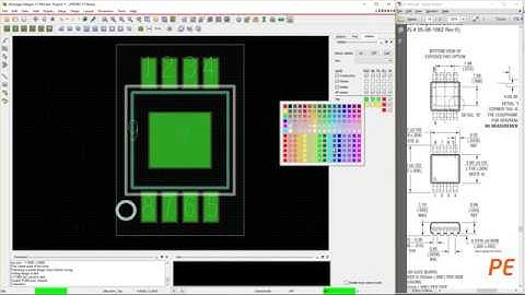 PCB Design Tutorial_31 Orcad Pcb Editor Custom Part 03 Footprint Creation Dimension Update