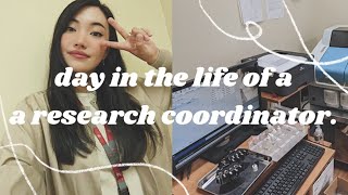 day in the life of a clinical research coordinator  | a look into my 95, 5 days a week