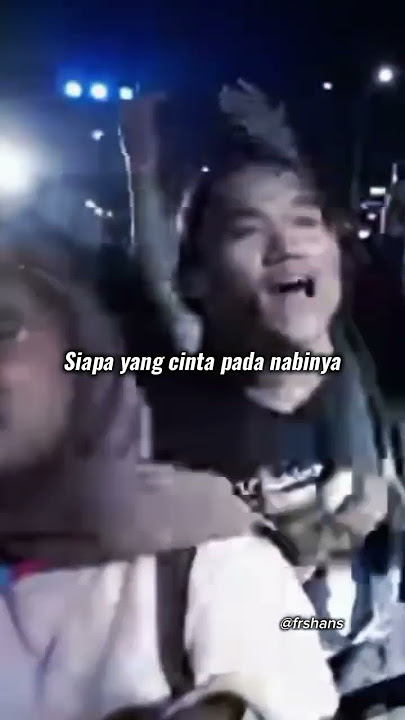 Rindu Muhammadku || Hadad Alwi #music #lyrics #capcut #frshans