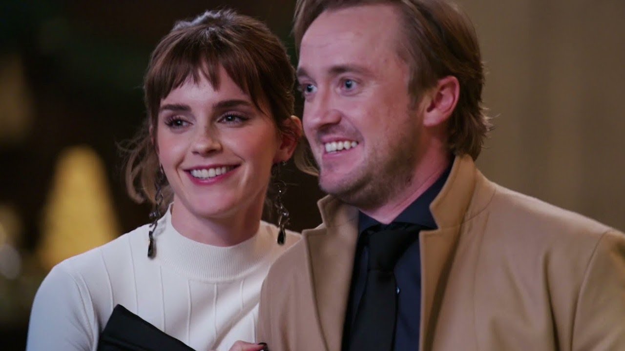 J'ai retenu mes larmes : la gifle d'Emma Watson (Hermione) à Tom Felton  (Drago) sur le tournage d'Harry Potter