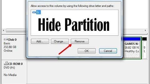 How to hide or show Hard Disk / Partition in Windows 7-8-10 Hindi tutorial