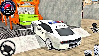 Police Car Wash Service 3D 2025 - Police Station Car Parking Simulator - Android Gameplay screenshot 5