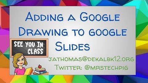 Downloading a Google Drawing, Adding it to Drive, then Slides