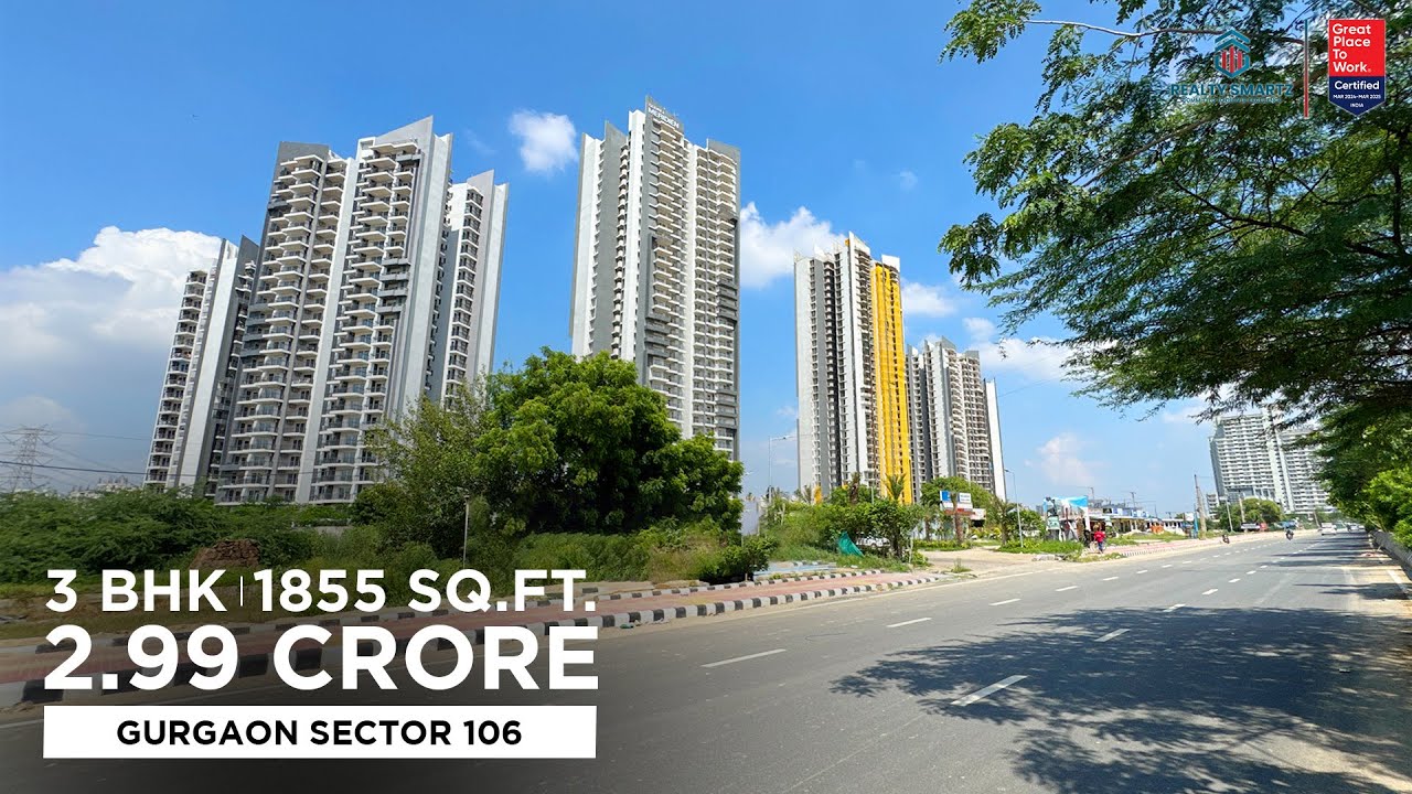 ₹2.99 Cr Godrej 3 BHK on Dwarka Expressway | Best Luxury Project Near Delhi? Realty Smartz 035