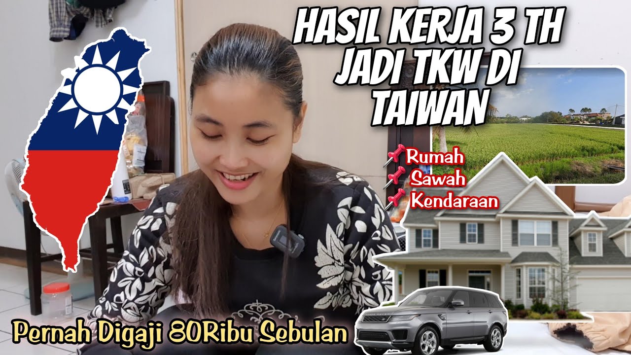 RUMAH SAWAH MOBIL⁉️ HASIL KERJA 3 TAHUN JADI TKW DI TAIWAN⁉️