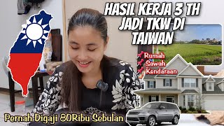 RUMAH SAWAH MOBIL⁉️ HASIL KERJA 3 TAHUN JADI TKW DI TAIWAN⁉️