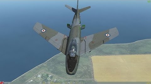 DCS, F-86, auto release bombing, 25 deg. dive angle.