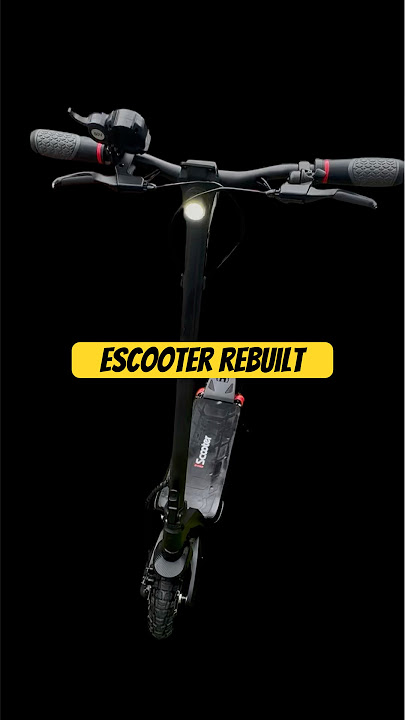 Escooter rebuilt #foldingscooter #electricvehicle #automobile #escooter #foryou