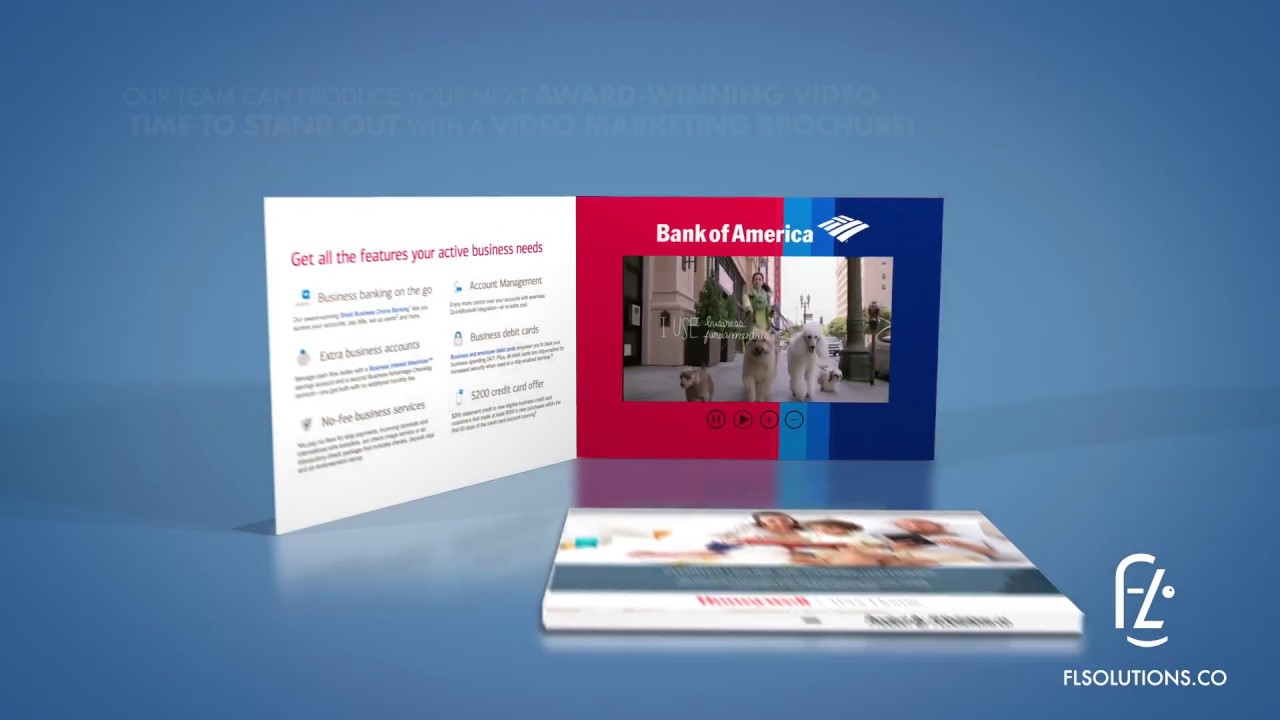FL Solutions Video Marketing Brochure Video Book