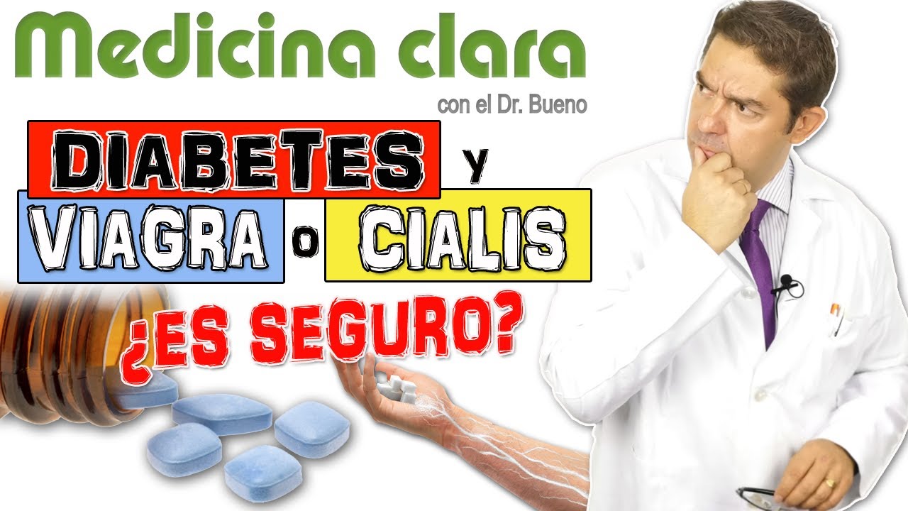 VIAGRA y DIABETES. ¿Siendo DIABÉTICO puedes tomar SILDENAFILO o