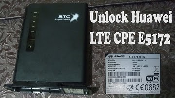 Unlock Huawei LTE CPE E5172 Without any cable
