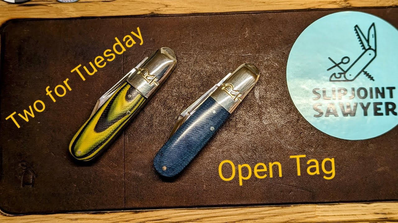 Two for Tuesday - Open Tag | Rough Ryder | Barlow | Wasp | Denim