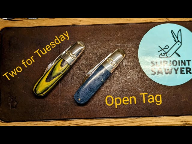 Two for Tuesday - Open Tag | Rough Ryder | Barlow | Wasp | Denim