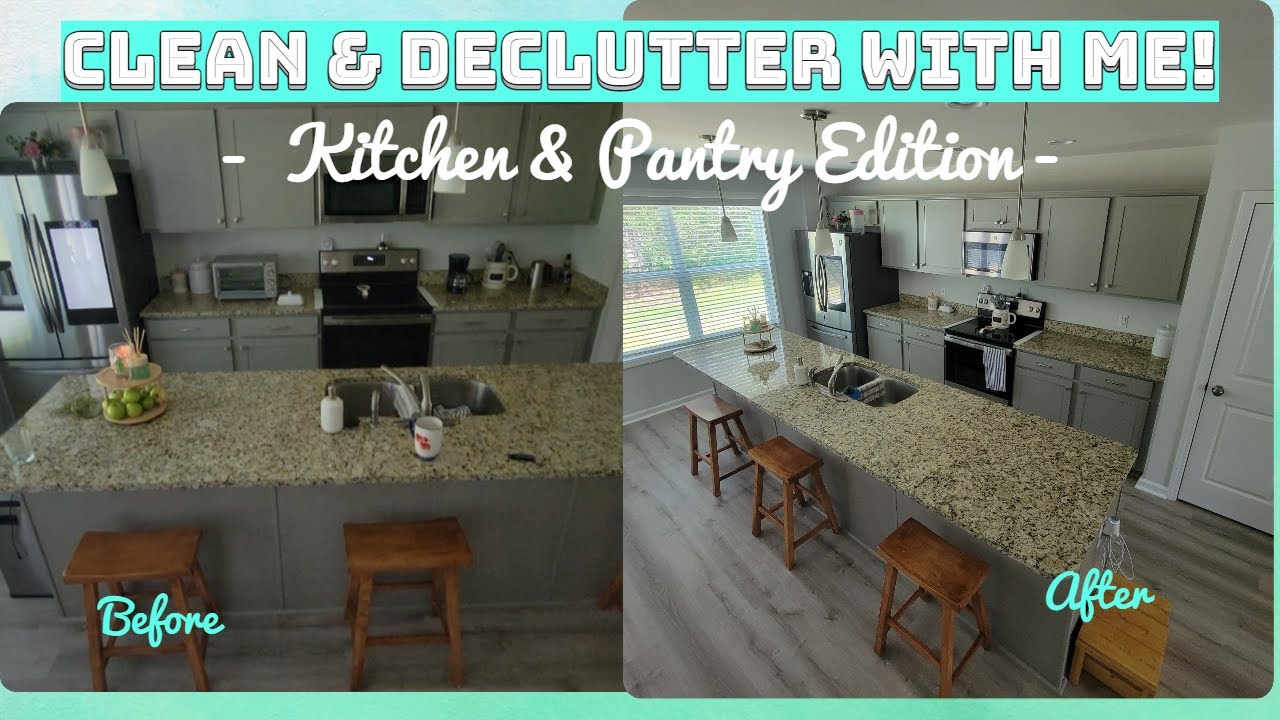 My Journey to Clutterfree | Episode 13 | Kitchen & Pantry | Cleaning & Decluttering Motivation!