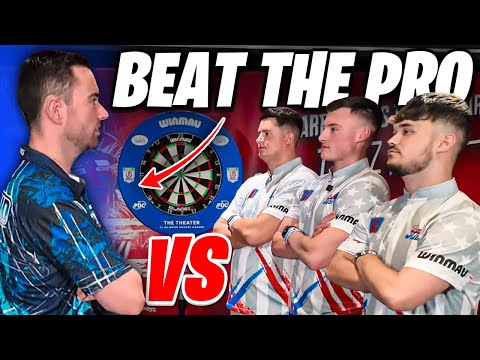 BEAT THE PRO VS #1 DART PLAYER IN THE WORLD