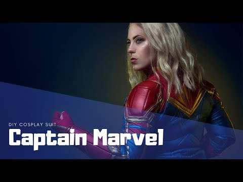 DIY Captain Marvel Suit MCU