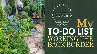 BACK YARD BORDER in the Potager