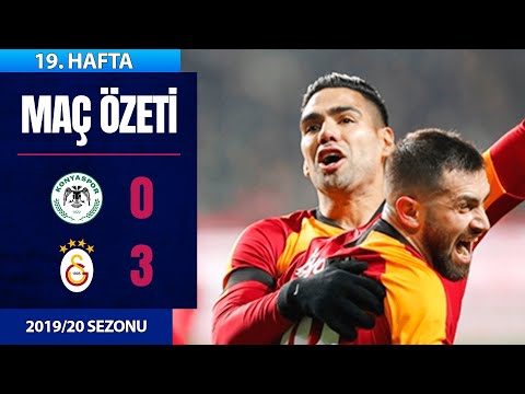 ÖZET: Konyaspor 0-3 Galatasaray | 19. Hafta - 2019/20