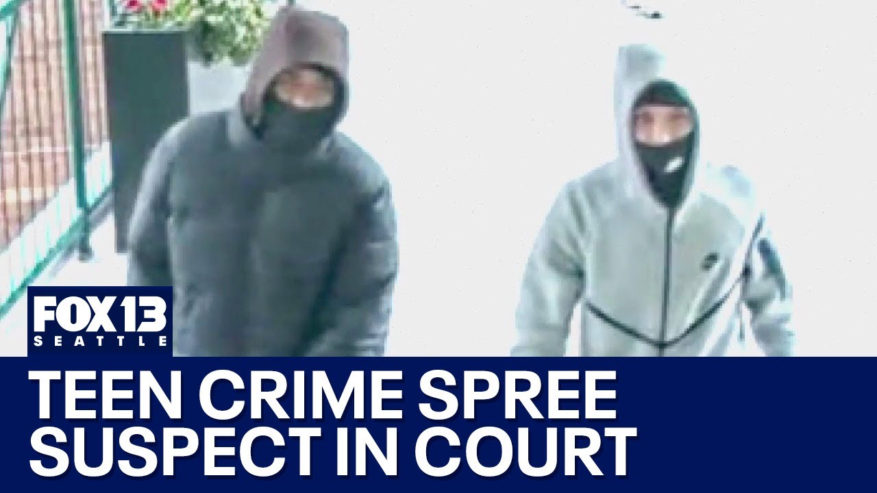 Teen suspect in WA crime spree faces judge | FOX 13 Seattle - YouTube