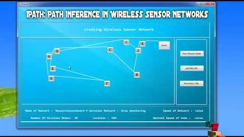 iPath: Path Inference in Wireless Sensor Networks | Final Year Projects 2016