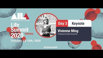 Keynote Vivienne Ming, Founder & Executive Chair, Socos Labs | AI LA Life Summit 2020