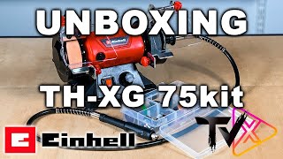 Unboxing Einhell penkkihiomakone TH-XG 75 Kit 