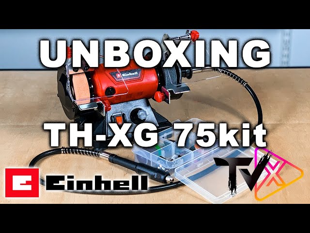 Unboxing Einhell penkkihiomakone TH-XG 75 - Kit YouTube