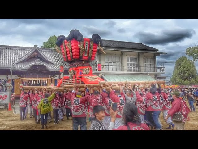 北新通太鼓台 【坂出八幡宮秋季例大祭 2025】2025年10月19日 香川県