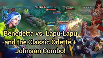BENEDETTA VS LAPU GAMEPLAY ‼️| GUIDE | TIPS & BUILDS🔥 #benedetta #mobilelegends  #gameplay 