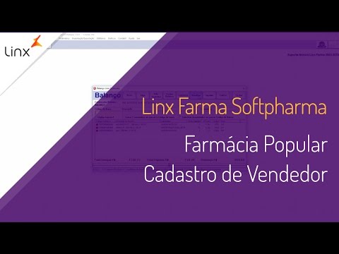 Linx Farma Softpharma - Farmácia Popular - Cadastro de Vendedor