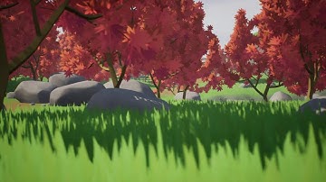 Procedural Stylized Scene with UE4 and Houdini