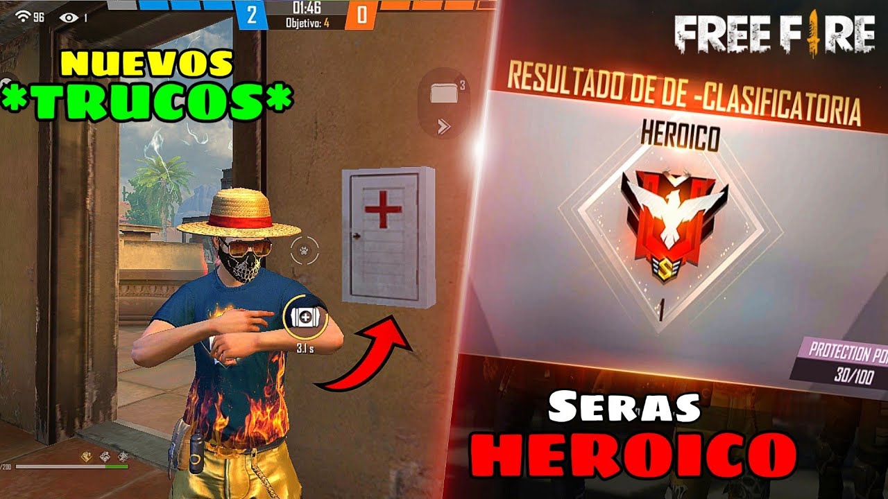 4 TRUCOS PARA SER HEROICO EN D.E CLASIFICATORIA EN FREE