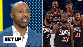 GET UP | 76ers offense is going to be legit! - Jay Williams on LeBron join Jaylen Brown in Philly