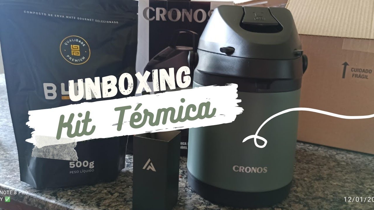 UNBOXING TÉRMICA DE TERERÉ + COMO FAZER TERERÉ