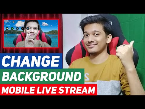 Change Your Background in Mobile Live Stream [Remove Greenscreen In Mobile]