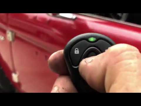 Ford Bronco alarm system