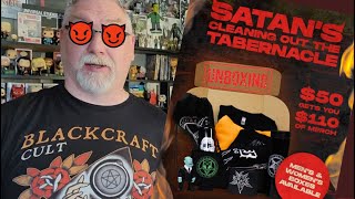 BlackCraft Cult Satan's Clearance Mystery Box Unboxing $110 worth of merch for $50!