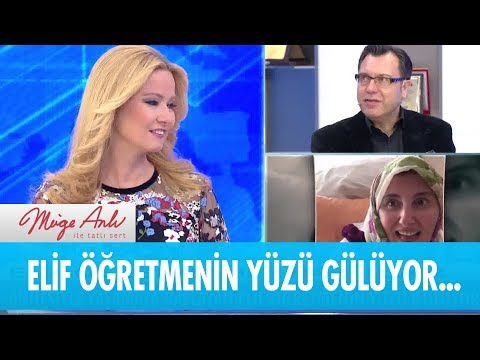 Elif öğretmenin yüzü gülüyor - Müge Anlı ile Tatlı Sert 16  Ocak 2019