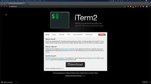 iTerm2 - The Terminal You Deserve