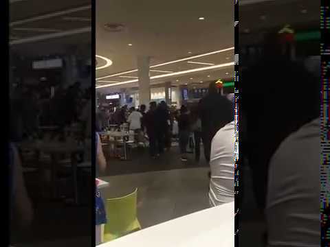Video of the fight at the Florida Mall mistaken for gunshots