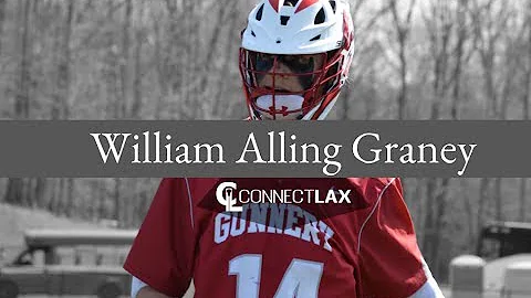 William Alling Graney Lacrosse Highlights | MA 201...
