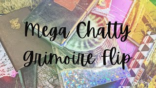 Mega Chatty Grimoire Flip - All the art witch grimoires and book of shadows I used in 2023