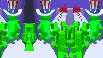 COLOR RUN STICKMAN 3D ( IOS & ANDROID) GAMEPLAY WALKTHROUGH PART 26