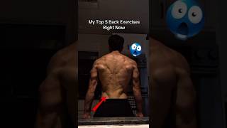 My Top 5 Best Back Exercises 💪🏻🔥 #aesthetic #musclebuliding #motivation #backday