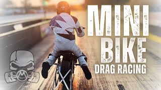 The Fastest Mini Bikes in the Southeast Go Head to Head,[V Twin Nitrous MiniBike Makes a Fast Pass!]